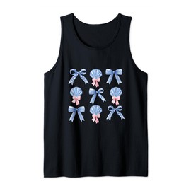 Coastal coquette decor coastal granddaughter coquette bows Tank Top