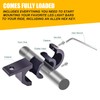 NWpangu 2Pcs Motorcycle Mounting Brackets 1.25" Horizontal Bull Bar Clamps,