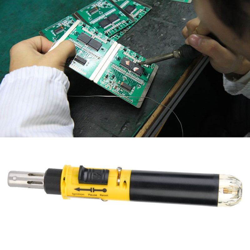 12 in 1 Ignition Butane Gas Soldering Iron Portable Cordless