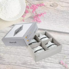 Dasan 다산 숯비누 세트 100g X 4개 목욕 고급 화장 샤워 핸드워시 세수 세안 클렌징 바디워시 Dasan Charcoal Soap Set 100g X 4 Bath Luxury Makeup Shower Handwash Facewash Facial Cleansing Bodywash