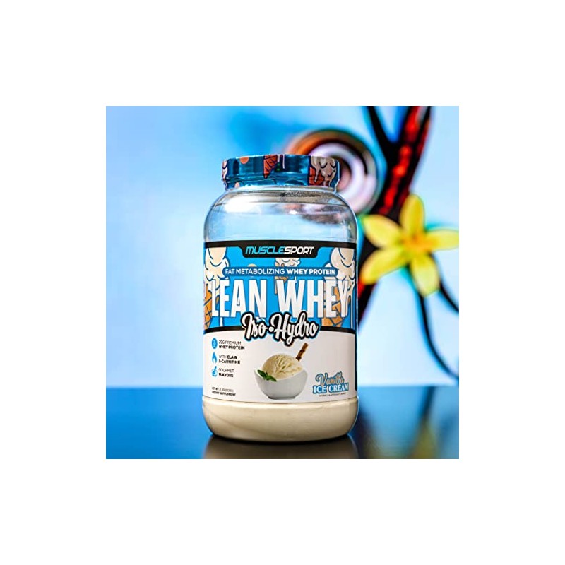 Musclesport Lean Whey Revolution Protein Powder - Whey Protein Isolate