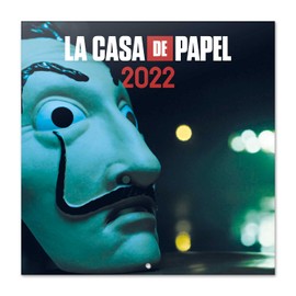 Grupo Erik Money Heist Calendar 2022 Wall Calendar 2022 Large for 16 Months with Gift Poster