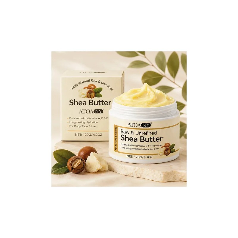 Manteca De Karité Natural Shea Butter Para Piel Y Cabello