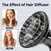Hair Diffuser, Diffuser Attachment for Hair Dryer, Hair Diffuser for