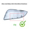LAUBDGIE Left Driver Side Mirror Cover Cap Compatible with Toyota