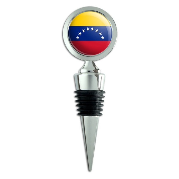 Venezuela National Country Flag Wine Bottle Stopper