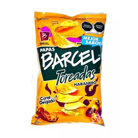 Barcel 4-Pk Papas Barcel Toreadas Habanero 170g/5.99oz
