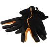 Fiskars 1003478 Gardening Gloves Size 8-S Black / Orange, Garden,