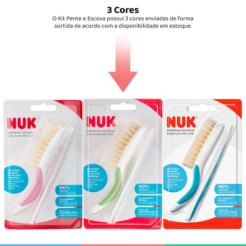 NUK Babybürste with Kamm