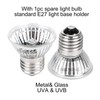 25W Reptile Heat Bulb Clamp Light Set 360 Degree Rotation