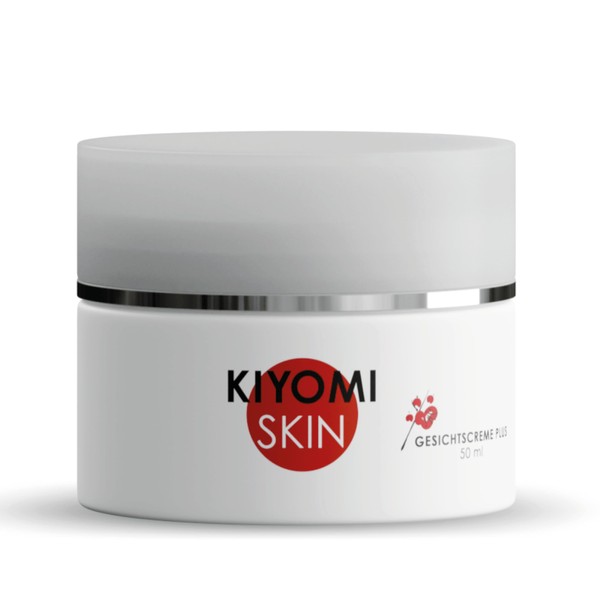 KIYOMI SKIN 5-ALA Intense Skin Energy Face Cream Plus - 50 ml with Hyaluronic - for Dry Skin, Dermatest Very Good