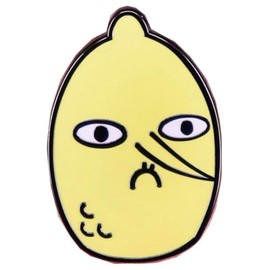 Earl of Lemongrab Come Along With Me Adventure Time Jake Finn Cartoon Animated TV Show 1.1" Enamel Pin Badge