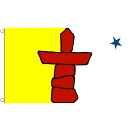 Canada Nunavut 5'x3' (150cm x 90cm) Flag