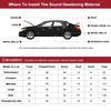 ACROPIX 197mil 11sqft Car Cell Foam 5mm Sound Proofing Insulation