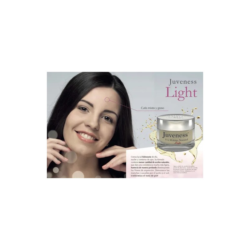 Crema Facial Juveness Light - Pure Hydra Light 50 Ml