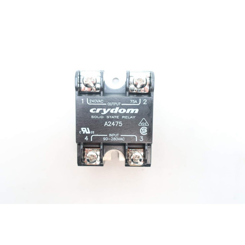 CRYDOM A2475 Solid State Relay 90-280V-AC 75A AMP 240V-AC