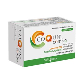 COQUN Combo - Coenzyme Q10 & Citicoline for Optic Nerve & Retina | 60