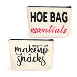 2PCS Funny Makeup Bag, Cute Zipper Pouch, Funny Makeup Bags for Women, Cosmetic Pouch, Cosmetic Bags for Women
