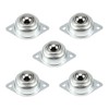 5pcs 15mm Rodamientos de Bola de Metal Rodamiento de Transferencia