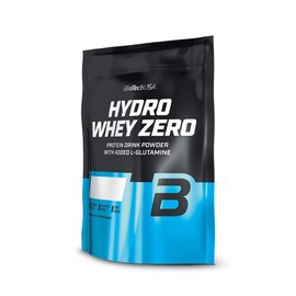 BioTechUSA Hydro Whey Zero - Gluten Free, Sugar-Free, Fat Free, 80% Protein Content, Quickly Absorbable, Whey Protein Complex, 454 g, Vanilla