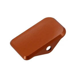 CNC Blindkappe Starterzugwiderlager Aluminium, Orange eloxiert - für Simson S51, S70, S53, S83, SR50, SR80