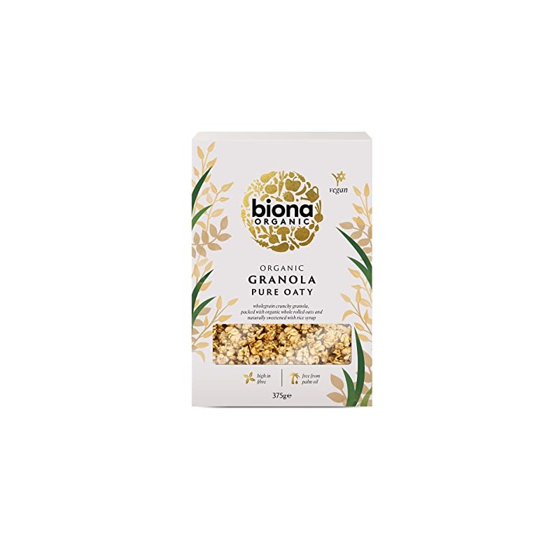 Biona Organic Pure Oaty Granola, 375g