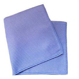 SemyTop 3 Microfibre Waffle Towels, 40 x 40 cm, ERH Cleaning Cloths