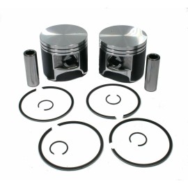 Aftermarket 1999 Arctic Cat ZL 600 Piston Kits Std Stock Bore 78mm Carb EFI - Set of 2