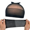 Pack of 4 Wig Caps Stretch Nylon Wig Stocking Caps