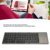 Wireless Folding Keyboard Touchpad USB Charge BT3.0 Auto Sleep Slim