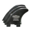 SurfCo フィン X-FOIL 4.5" トライフィンセット FCS/ BLK×SMK