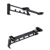 Top-mounted Heavy Duty Telescopic Closet Rod Retractable,Autuwintor Pull Out Clothes