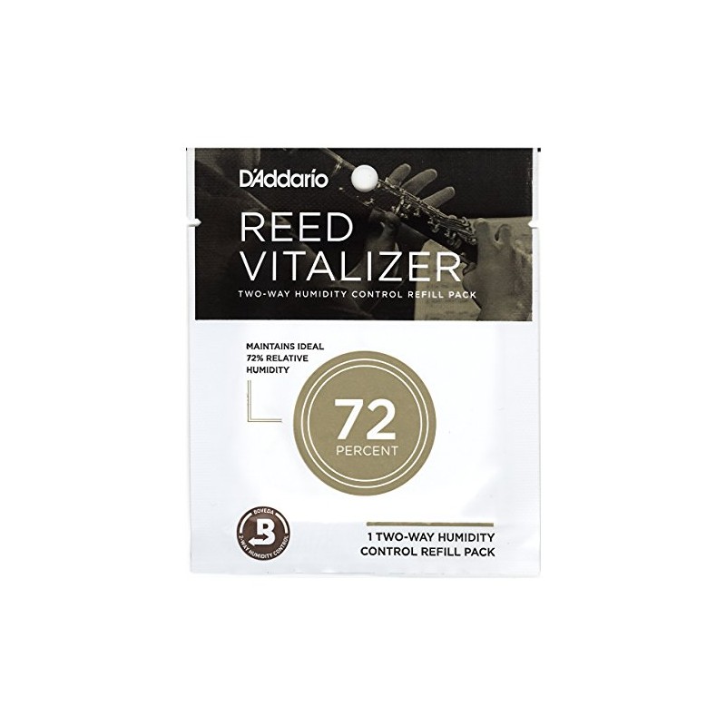 D’Addario Woodwinds Reed Vitalizer Humidity Control - Single Refill Pack,