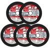 E-Value Disc Grinder Cutting Wheel for Ironworking, 5 pieces, 3.9