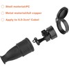 Schuko Plug and Schuko Coupling, Protective Contact Plug, Pack of