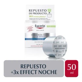 Refill Eucerin Hyaluron Filler Crema Facial De Noche X 50 Ml Tipo De Piel Todo Tipo De Piel