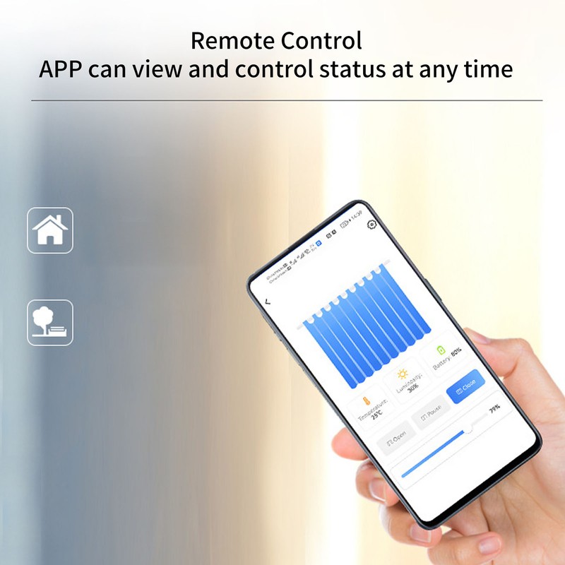 WiFi Smart Curtain Motor Ultra Silent Remote Control Electric Curtain