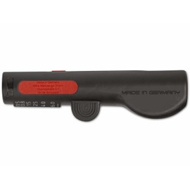 Wiha 44242 Multitool for Round Cables 125 mm I Stripping 8 - 13 mm I Stripping 0.5 - 6 mm² I Round, Longitudinal Stripping, Cutting to Length, Insulating