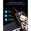 LEKATO Electric Guitar Bass Effect Pedal,Distortion/Pitch Box/Overdrive/Looper/Drummer/Noise Killer/Delay/Compressor Mini Pedal