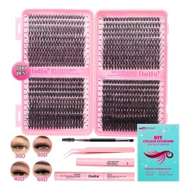 804 Kit Extension De Pestañas Maquillaje Completo Diy 9-18mm