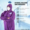 Overol Master | Overol Desechable de Colores (Morado, L)