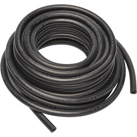 TORQUE Rubber Brake Chamber Air Hose 3/8" x 50 FT ROLL Black SAE J1402-A Approved (TR183850_02_)
