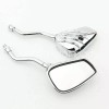 Unbranded Chrome Skull RearView Mirrors For Yamaha Royal Star XVZ1300