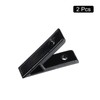sourcing map 2Pcs 45 Degree Angle Aluminum Profile Corner Brackets,