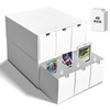 Trading Card Storage Box, Top Loaders Storage Box with 40