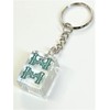 Clear Mah Jongg Pies (Large) Keychain [passo-]