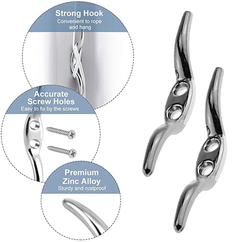 RLMVGBX 4pcs Metal Blind Cord Cleats for Vertical Roller Blinds