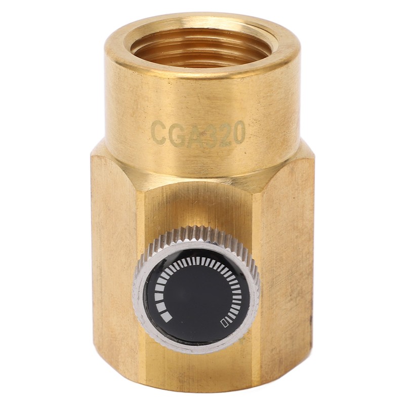 CO2 Cylinder Cartridge Adapter Household Soda Bottle Brass Refill Connector