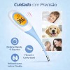 Termómetro Edge Slim Retroiluminado De Contacto Flexible Azul