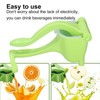 Manual Juicer V-Shaped Pouring Hole Fruit Squeezer Portable Lemon Squeezer